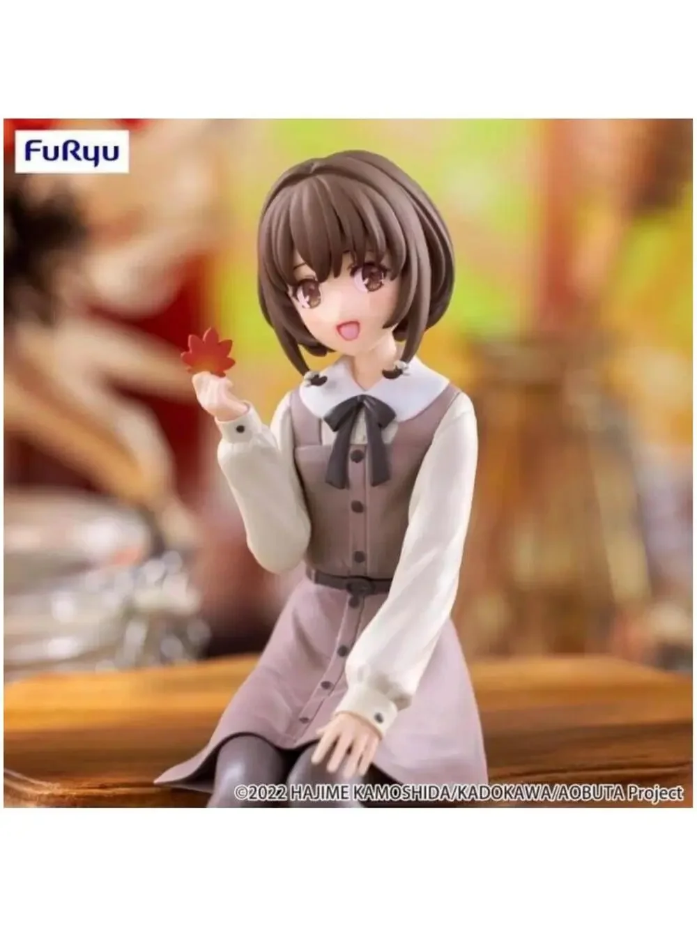 FuRyu Noodle Stopper Figure Kaede Azusagawa Brown New Rascal Does Not Dream US